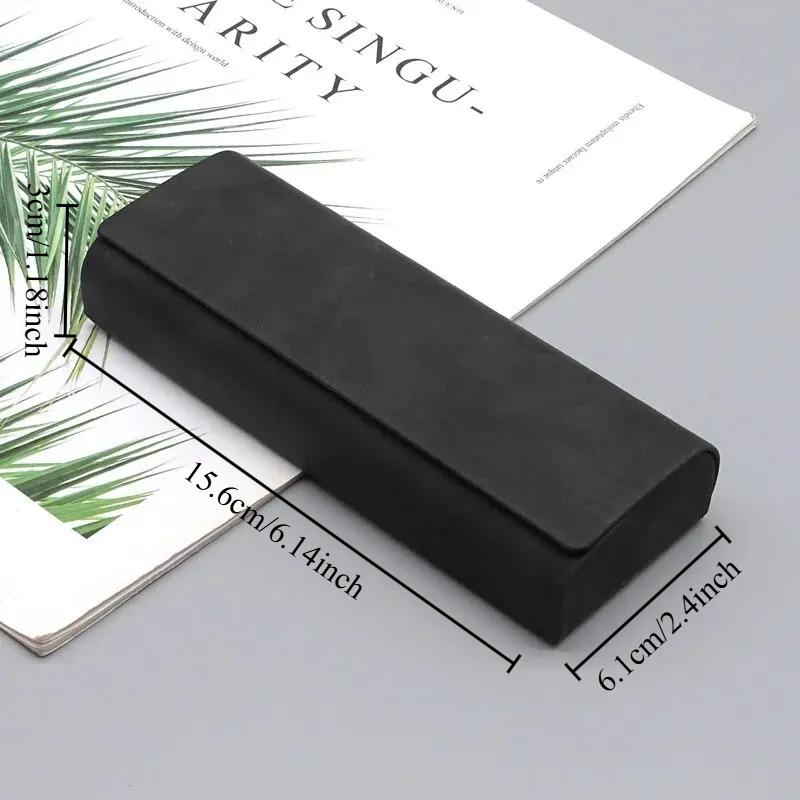 1pcs Hard Shell Glasses Case for Men and Women PU Leather Portable Anti Compression Sunglasses Storage Box чёрный
1pcs Hard Shell Glasses Case for Men and Women PU Leather Portable Anti Compression Sunglasses Storage Box чёрный