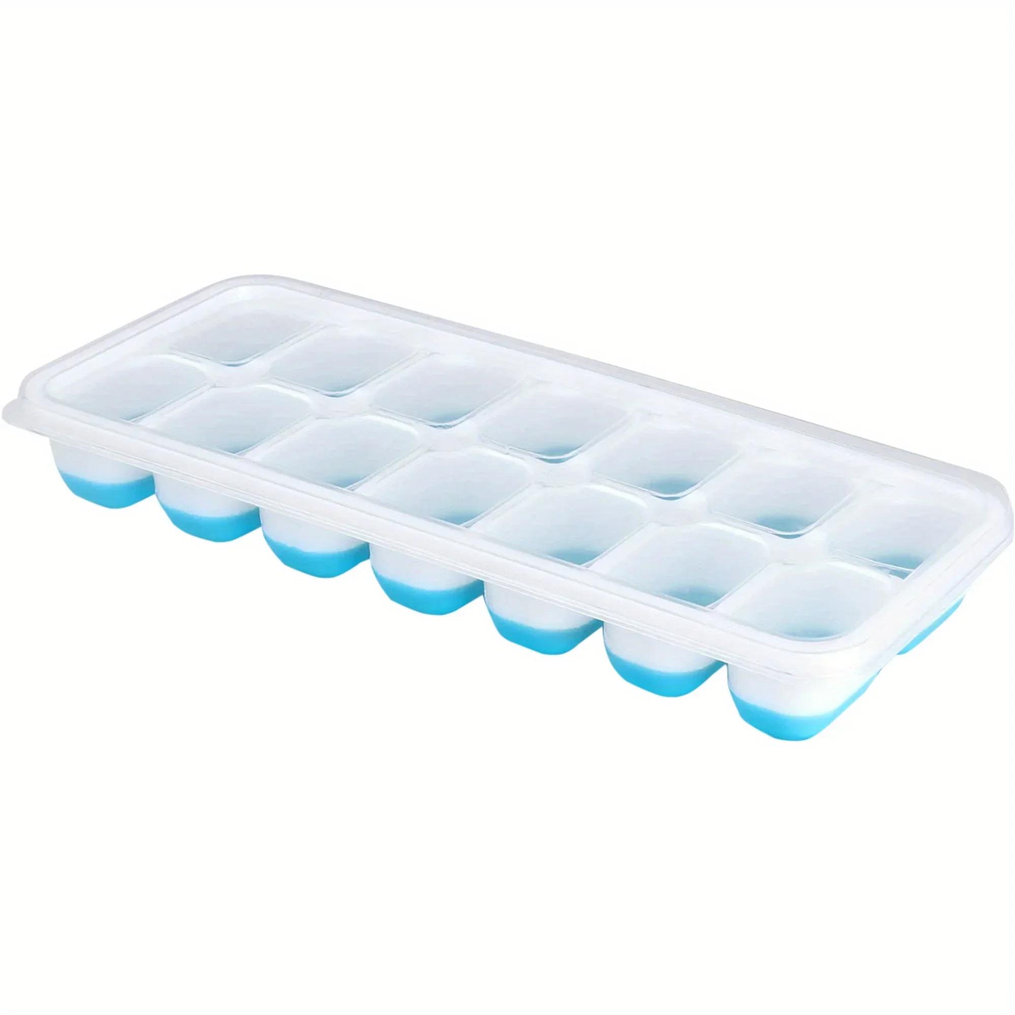 1pcs, Silicone Ice Cube Mold, Easy-Release & Flexible Mold With Spill-Resistant Removable Lid, Stackable Ice Trays With Covers синій
1pcs, Silicone Ice Cube Mold, Easy-Release & Flexible Mold With Spill-Resistant Removable Lid, Stackable Ice Trays With Covers синій