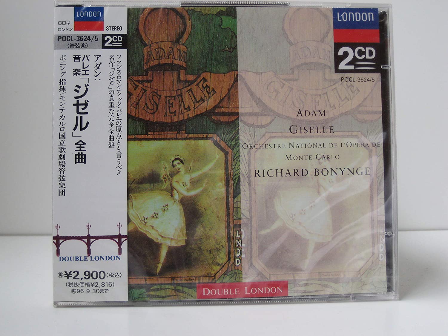 CD MONTE CARLO OPERA ORCHESTRA, RICHAR - Adan: Giselle Monte-Carlo National POCL36245 Japan Classical Used
CD MONTE CARLO OPERA ORCHESTRA, RICHAR - Adan: Giselle Monte-Carlo National POCL36245 Japan Classical Used