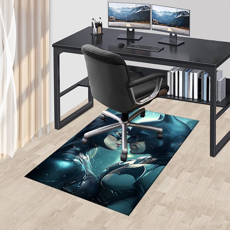 Batman,Catwoman Office Carpet Chair Mats, Home Decor Dormitory Floor Protector With Anti-Skid Backing, Large Area Coverage, Christmas Decora 60cm by 90cm
Batman,Catwoman Office Carpet Chair Mats, Home Decor Dormitory Floor Protector With Anti-Skid Backing, Large Area Coverage, Christmas Decora 60cm by 90cm