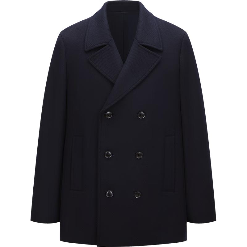 GIOVANNI VALENTINO Men s Wool Blend Double-Breasted Trench Coat 52
GIOVANNI VALENTINO Men s Wool Blend Double-Breasted Trench Coat 52