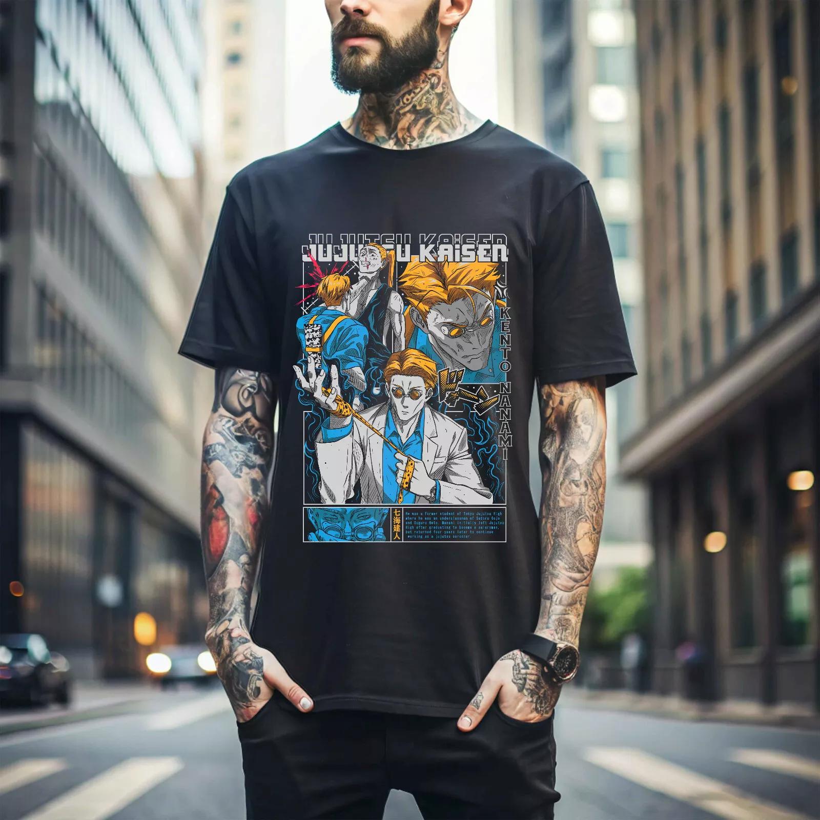 100% cotton TOPS UNISEX TEES MENS WOMENS Nanami Kento T-Shirt Jujutsu Kaisen Anime JJK Gojo Satoru Gift Shirt horor 243 XL чёрный
100% cotton TOPS UNISEX TEES MENS WOMENS Nanami Kento T-Shirt Jujutsu Kaisen Anime JJK Gojo Satoru Gift Shirt horor 243 XL чёрный