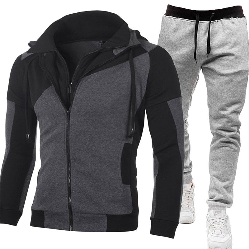 Men s Tracksuit 2Pcs Set Patchwork Color Hooded Jacket Sweatpants Casual Sportswear Zipper Hoodie Jogger Pants For Men Daily Running Training L чёрный
Men s Tracksuit 2Pcs Set Patchwork Color Hooded Jacket Sweatpants Casual Sportswear Zipper Hoodie Jogger Pants For Men Daily Running Training L чёрный