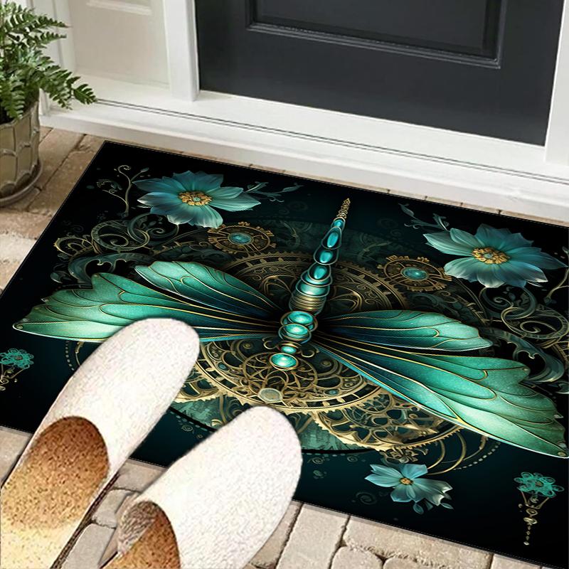 Stained Glass Dragonfly Garden Office Rug Chair Mat, Game Carpet, Suitable for Front Door, Bedroom, Living Room, Desk, Holiday Gift 40cmx60cm
Stained Glass Dragonfly Garden Office Rug Chair Mat, Game Carpet, Suitable for Front Door, Bedroom, Living Room, Desk, Holiday Gift 40cmx60cm