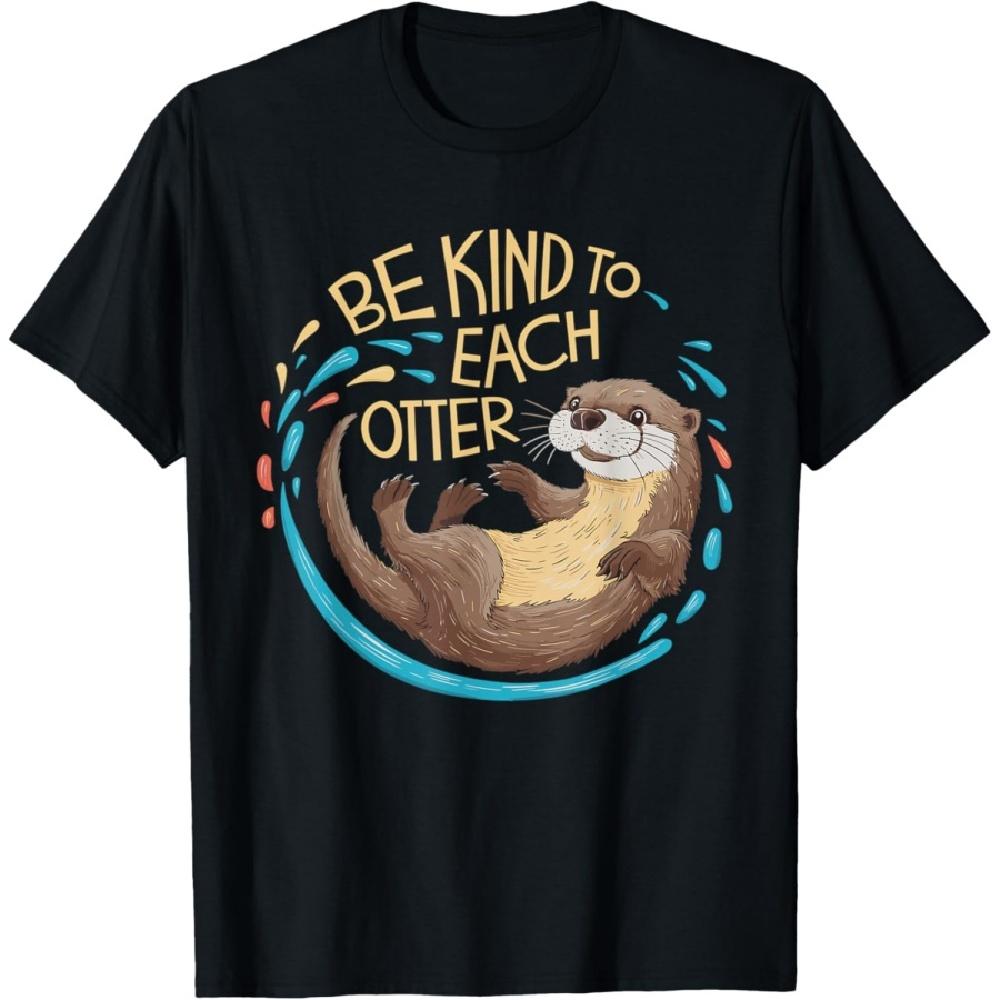 Be Kind Otter Pun T-Shirt XXXXXL чорний
Be Kind Otter Pun T-Shirt XXXXXL чорний