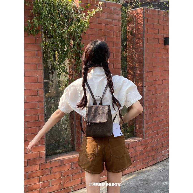 Рюкзак Американский Ретро Мини Черный Маленькая Кожаная Сумка из ПУ Brown
Рюкзак Американский Ретро Мини Черный Маленькая Кожаная Сумка из ПУ Brown