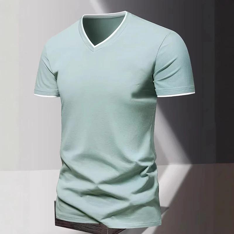Short Sleeved Men s T-shirt, Men s Sports and Leisure T-shirt, Trendy and Simple Solid Color Base Shirt L
Short Sleeved Men s T-shirt, Men s Sports and Leisure T-shirt, Trendy and Simple Solid Color Base Shirt L