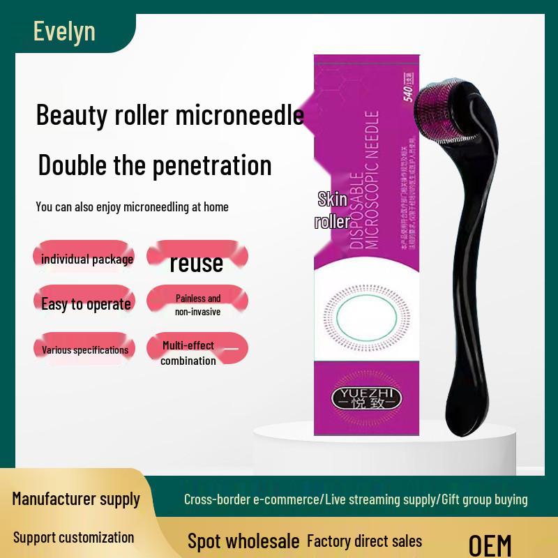 Домашний микроигольный роллер для шрамов от акне, красоты лица, омоложения кожи и роста волос 3.0mm
Домашний микроигольный роллер для шрамов от акне, красоты лица, омоложения кожи и роста волос 3.0mm