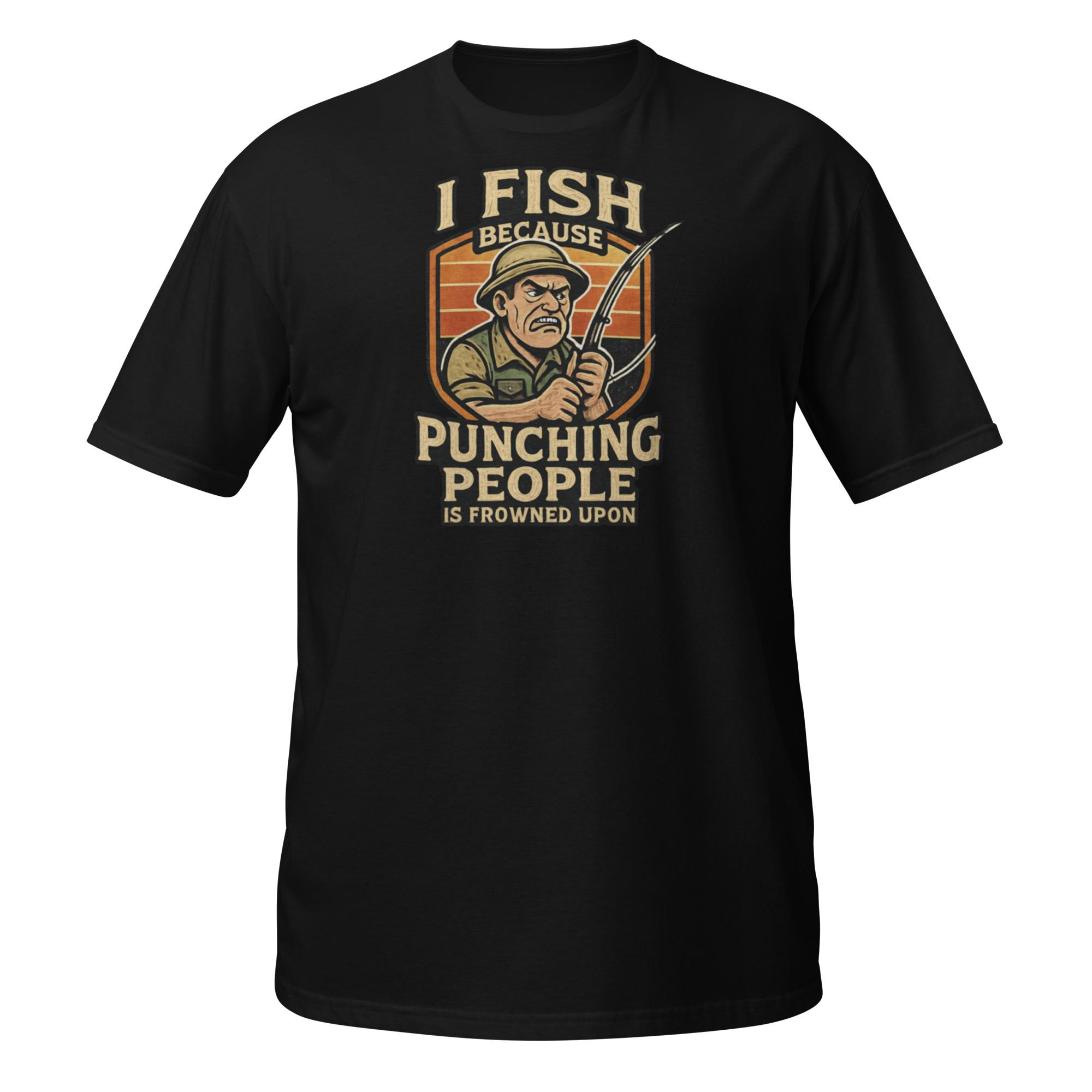 I Go Fishing Because I Hit People and Im Not Valued Tshirt Fun Fishing Tshirt Humorous Tshirt for Fishing Enthusiasts S
I Go Fishing Because I Hit People and Im Not Valued Tshirt Fun Fishing Tshirt Humorous Tshirt for Fishing Enthusiasts S