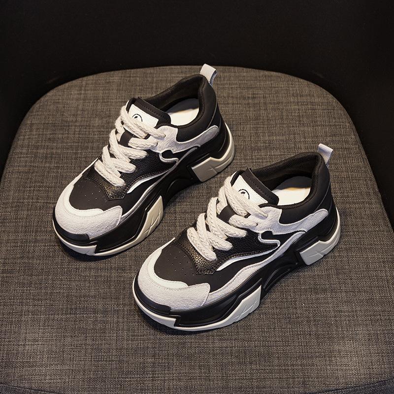 Qiu Xiaobai shoes female student sports shoes casual fashion dad shoes versatile thick sole inner height increase 34
Qiu Xiaobai shoes female student sports shoes casual fashion dad shoes versatile thick sole inner height increase 34