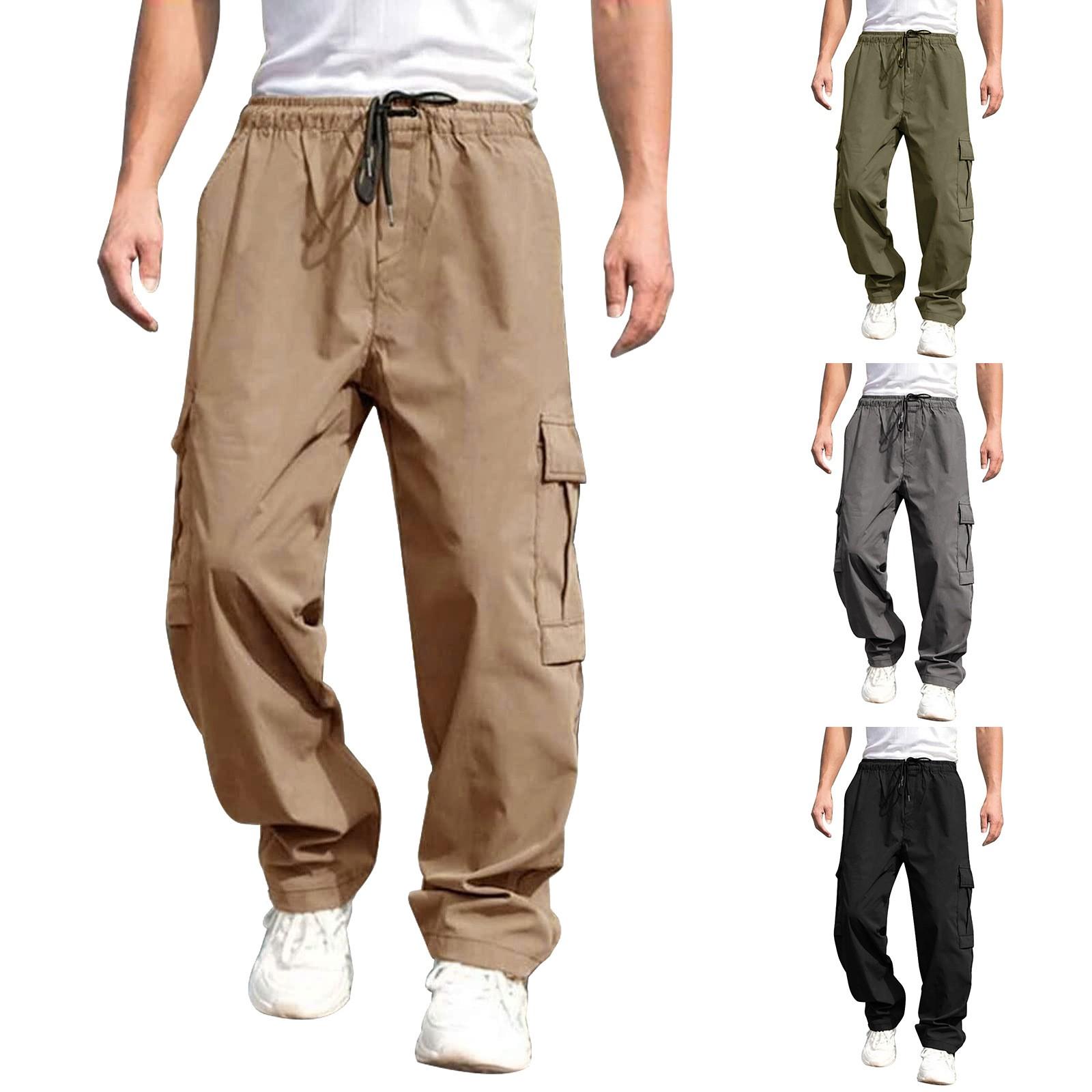 Men s Casual Pants for Spring and Summer Youth Workwear Pants with Multiple Pockets and Straight Leg Pants
Men s Casual Pants for Spring and Summer Youth Workwear Pants with Multiple Pockets and Straight Leg Pants
