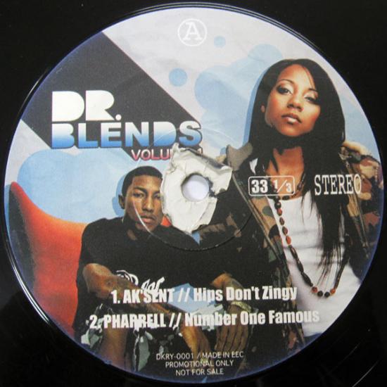 12inch Record VARIOUS - Dr. Blends Vol. 1 DKRY0001 Dr. Blend US Rap & Hip-Hop/R&B Used
12inch Record VARIOUS - Dr. Blends Vol. 1 DKRY0001 Dr. Blend US Rap & Hip-Hop/R&B Used