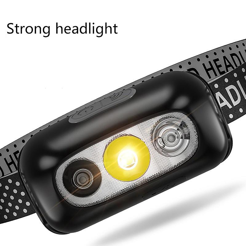 Outdoor Camping Fishing Headlight Led Strong Light Headlamp Rechargeable Head Flashlight Cob Work Light
Outdoor Camping Fishing Headlight Led Strong Light Headlamp Rechargeable Head Flashlight Cob Work Light