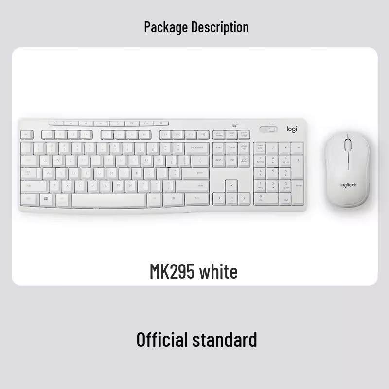Logitech MK295 Wireless Silent Keyboard Mouse Combo
Logitech MK295 Wireless Silent Keyboard Mouse Combo