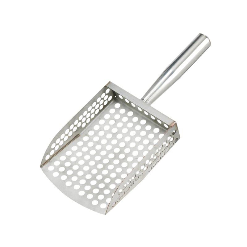 SHGO-Sand Scoop Stainless Steel Sifter Shovel For Metal Detecting Digging Sieve Comfortable Handle
SHGO-Sand Scoop Stainless Steel Sifter Shovel For Metal Detecting Digging Sieve Comfortable Handle