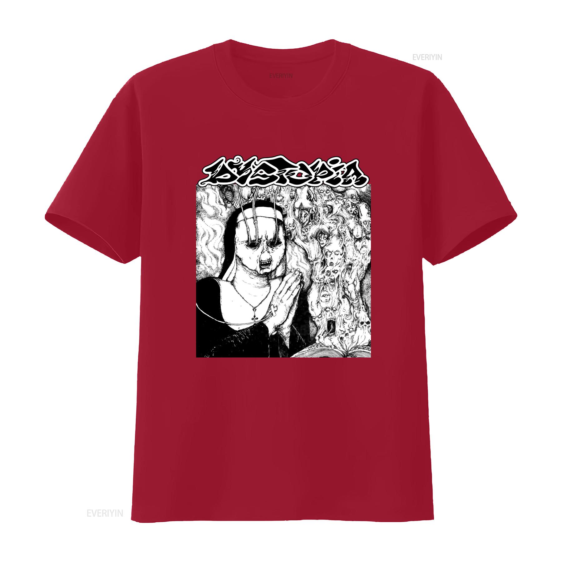 New Dystopia Crust Punk Band T Shirt Full Size S 5XL vintage Washed Breathable Soft streetwear Stretched Casual Versatile S
New Dystopia Crust Punk Band T Shirt Full Size S 5XL vintage Washed Breathable Soft streetwear Stretched Casual Versatile S