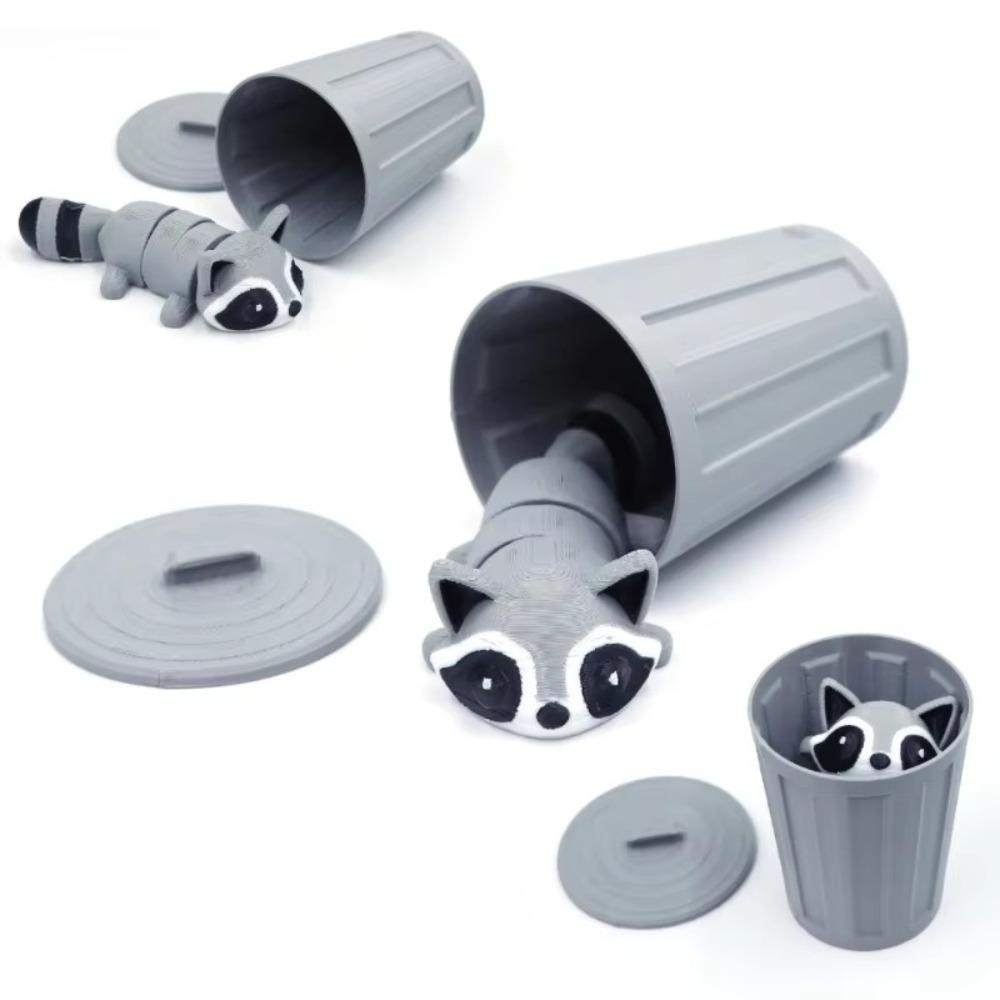 Handmade Model Children s Toy 3D Printed Toy Ornaments New Raccoon Bucket Toys 02 
Handmade Model Children s Toy 3D Printed Toy Ornaments New Raccoon Bucket Toys 02