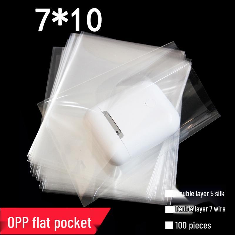 Double Layer 7x10 CM OPP Transparent Plastic Bags - 100 Pack 7*10cm Double Layer 5 Silk
Double Layer 7x10 CM OPP Transparent Plastic Bags - 100 Pack 7*10cm Double Layer 5 Silk
