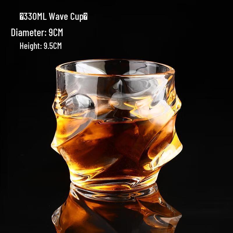 HANDUNYOU Classic Wave Whiskey Glass
HANDUNYOU Classic Wave Whiskey Glass