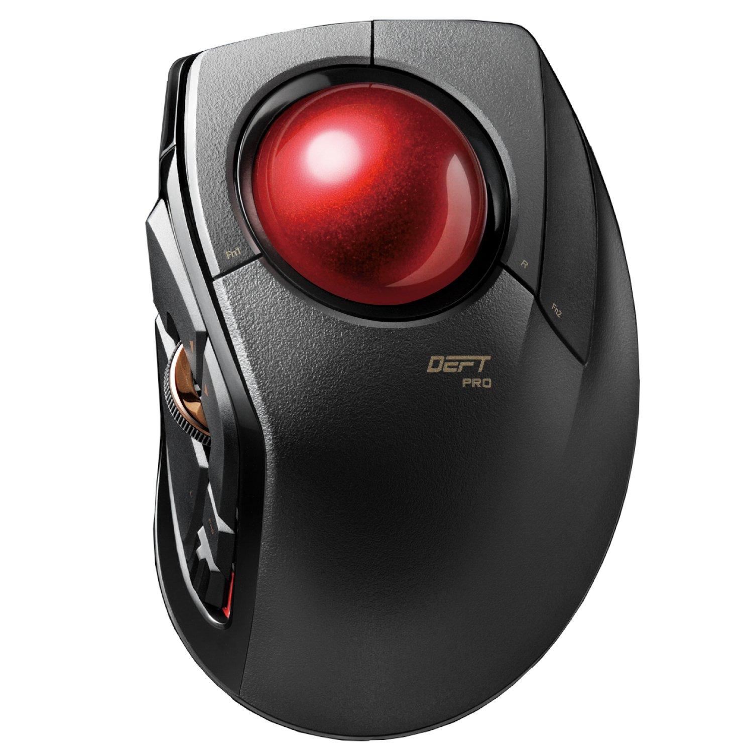ELECOM Mouse Trackball Index Finger Medium Ball 8 Button Tilt Function Black Wired/Wireless/Bluetooth M-DPT1MRXBK чорний
ELECOM Mouse Trackball Index Finger Medium Ball 8 Button Tilt Function Black Wired/Wireless/Bluetooth M-DPT1MRXBK чорний