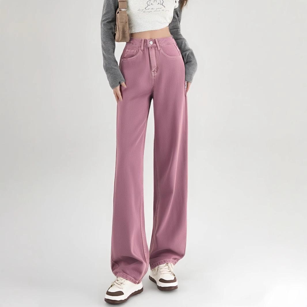 Taro Purple Ombre High-Waisted Wide-Leg Jeans – Spring 2025 Style, Floor-Length, Non-Stretch, Slimming Women’s Pants M
Taro Purple Ombre High-Waisted Wide-Leg Jeans – Spring 2025 Style, Floor-Length, Non-Stretch, Slimming Women’s Pants M