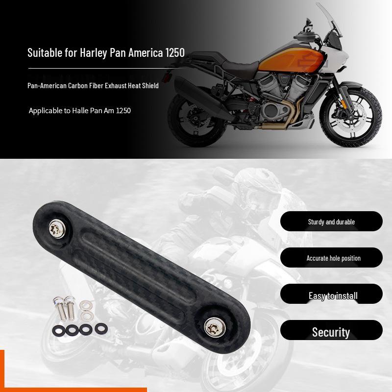 Carbon Fiber Exhaust Shield for Harley Pan America 1250 & PA1250s
Carbon Fiber Exhaust Shield for Harley Pan America 1250 & PA1250s