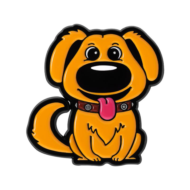 Golden Retriever Enamel Pins Anime Movie Film Brooches Lapel Badges Cartoon Cute Dog Animal Jewelry Gift for Friends
Golden Retriever Enamel Pins Anime Movie Film Brooches Lapel Badges Cartoon Cute Dog Animal Jewelry Gift for Friends