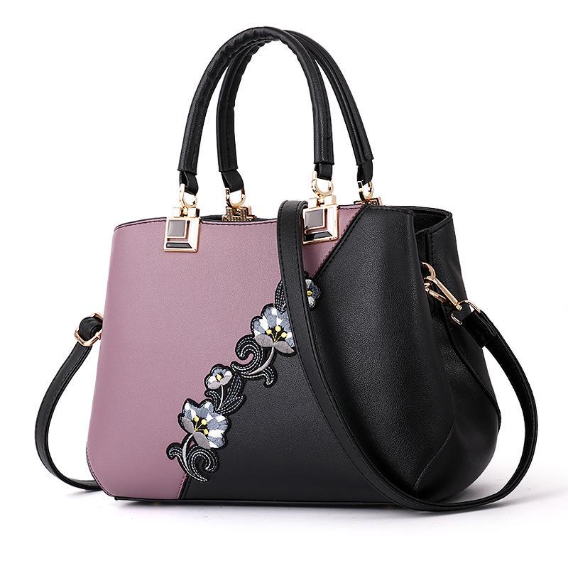Yogodlns PU Leather Contrast Color Luxury Embroidered Handbags Women Bags 30*14*22cm фіолетовий
Yogodlns PU Leather Contrast Color Luxury Embroidered Handbags Women Bags 30*14*22cm фіолетовий