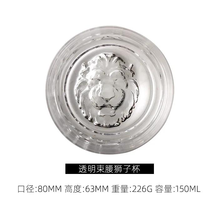 Golden Lion Head Crystal Glasses Whiskey Glass, New Waist Waist Western Wine Glass, Special Spirits Glass Bar Accessories Gift прозрачный
Golden Lion Head Crystal Glasses Whiskey Glass, New Waist Waist Western Wine Glass, Special Spirits Glass Bar Accessories Gift прозрачный