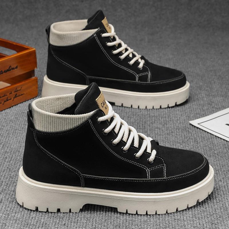 Men s Shoes New High-top Martin Boots Trend All-matching Platform Non-slip Sports Casual Short Work 43
Men s Shoes New High-top Martin Boots Trend All-matching Platform Non-slip Sports Casual Short Work 43