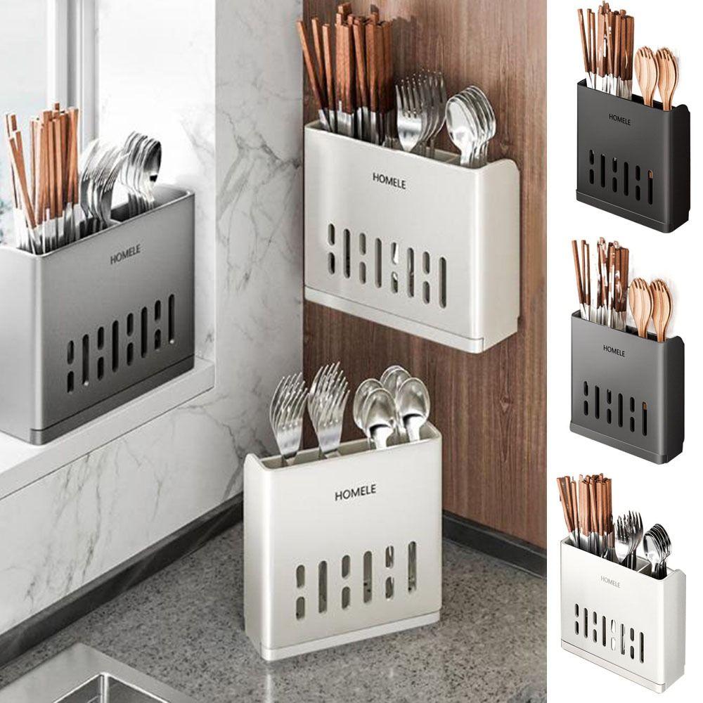 Self Adhesive Chopsticks Holder Wall Mounted Tableware Storage Box Fashion Chopsticks Cage Spoon Black-Single Grid
Self Adhesive Chopsticks Holder Wall Mounted Tableware Storage Box Fashion Chopsticks Cage Spoon Black-Single Grid