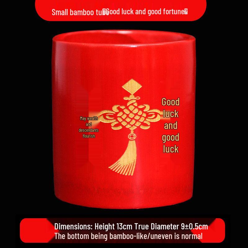 Bamboo Incense Holder: Red Tube Burner for Worship, Blessings, Weddings & Home Decor
Bamboo Incense Holder: Red Tube Burner for Worship, Blessings, Weddings & Home Decor