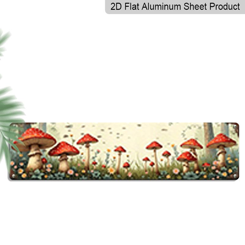 1pc of A 15.7X3.94 Inch Vintage Childlike Forest Mushroom Pattern Aluminum Decorative Sign, This Aluminum Painting Is Ideal for Outdoor Garden Decor 40cm x 10cm
1pc of A 15.7X3.94 Inch Vintage Childlike Forest Mushroom Pattern Aluminum Decorative Sign, This Aluminum Painting Is Ideal for Outdoor Garden Decor 40cm x 10cm