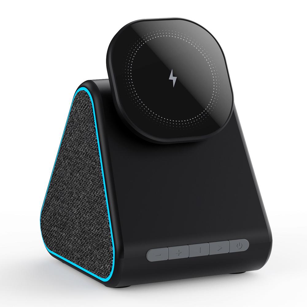 DM-23 15W Wireless Charger Phone Charging Pad Desktop Display Stand Bluetooth-compatible Speaker A
DM-23 15W Wireless Charger Phone Charging Pad Desktop Display Stand Bluetooth-compatible Speaker A