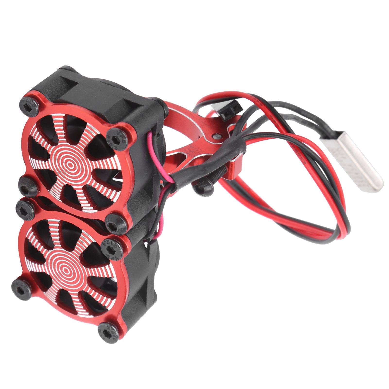 Double Cooling Fan Motor Upgrade Spare Parts for 4 1/10 RC Car
Double Cooling Fan Motor Upgrade Spare Parts for 4 1/10 RC Car