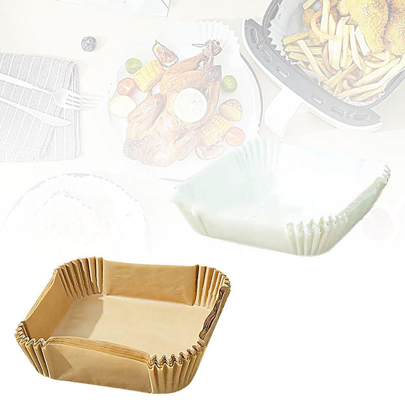 PDTO 50PCS Фритюрница Одноразовый бумажный вкладыш Квадратная антипригарная водонепроницаемая бумага для выпечки
PDTO 50PCS Фритюрница Одноразовый бумажный вкладыш Квадратная антипригарная водонепроницаемая бумага для выпечки