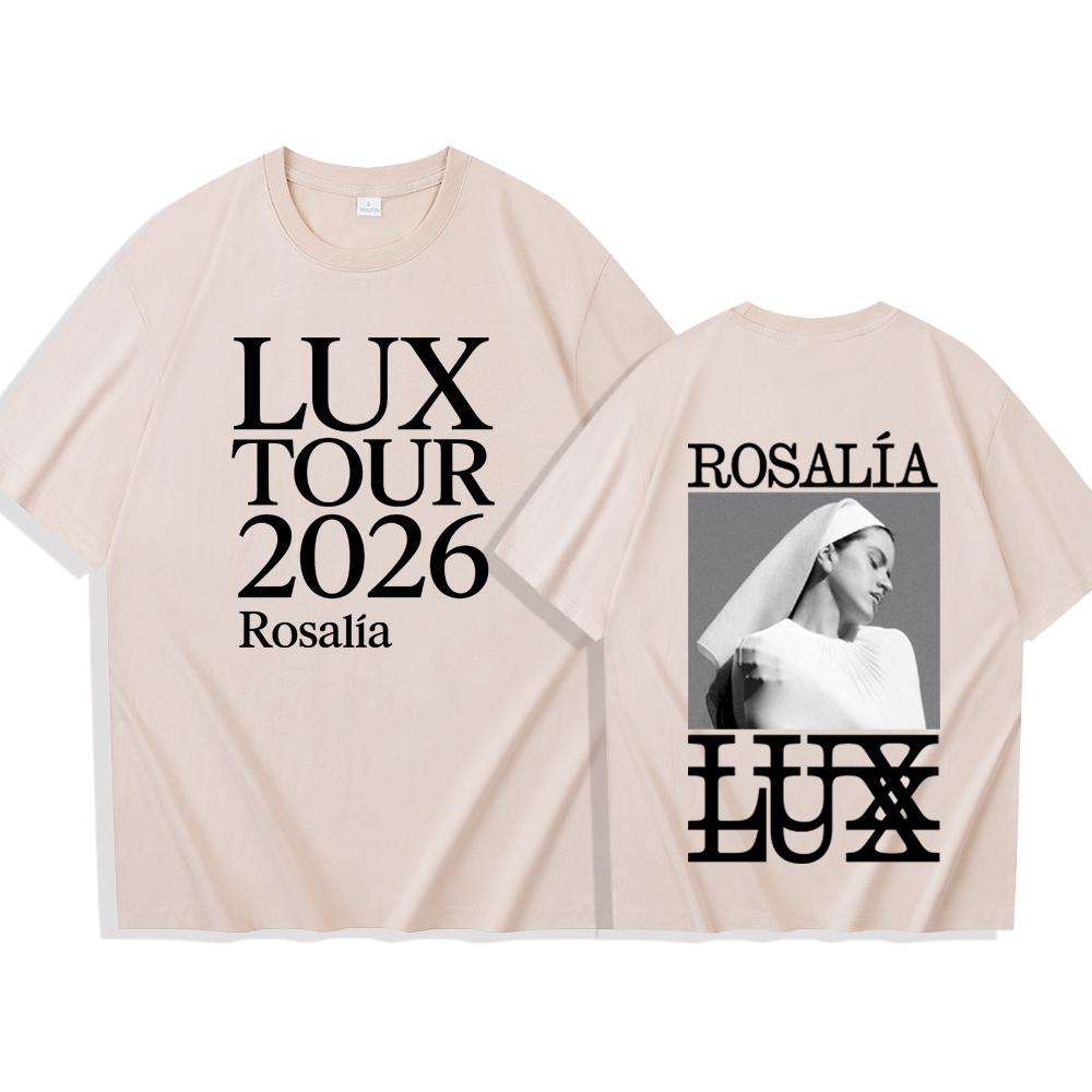 ROSALIA LUX tour TSHIRT 2026 ROSAIA Same As Official Website High Quality Teeshirt Oversized Cotton Harajuku Round Neck TEES L
ROSALIA LUX tour TSHIRT 2026 ROSAIA Same As Official Website High Quality Teeshirt Oversized Cotton Harajuku Round Neck TEES L