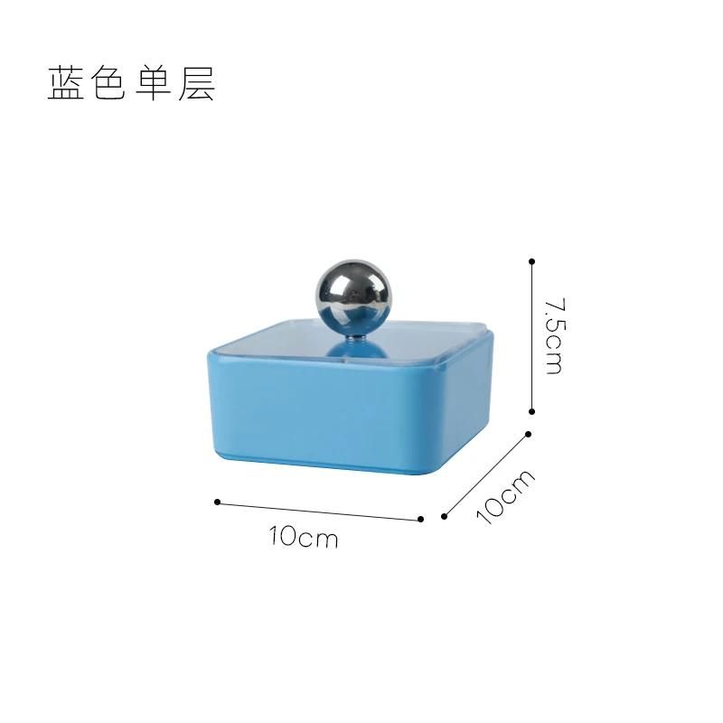 Square Storage Box Transparent Plastic Storage Box Floss Cotton Swabs Jewelry Box Table Decoration Ornaments Home Decoration
Square Storage Box Transparent Plastic Storage Box Floss Cotton Swabs Jewelry Box Table Decoration Ornaments Home Decoration