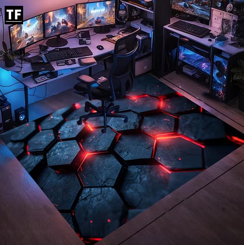 Game Controller Pattern Area Carpet Geometric Floor Mat Gaming Rooms Gaming Rooms Bedrooms Living Rooms Mats Decorative Carpets 40X60cm
Game Controller Pattern Area Carpet Geometric Floor Mat Gaming Rooms Gaming Rooms Bedrooms Living Rooms Mats Decorative Carpets 40X60cm