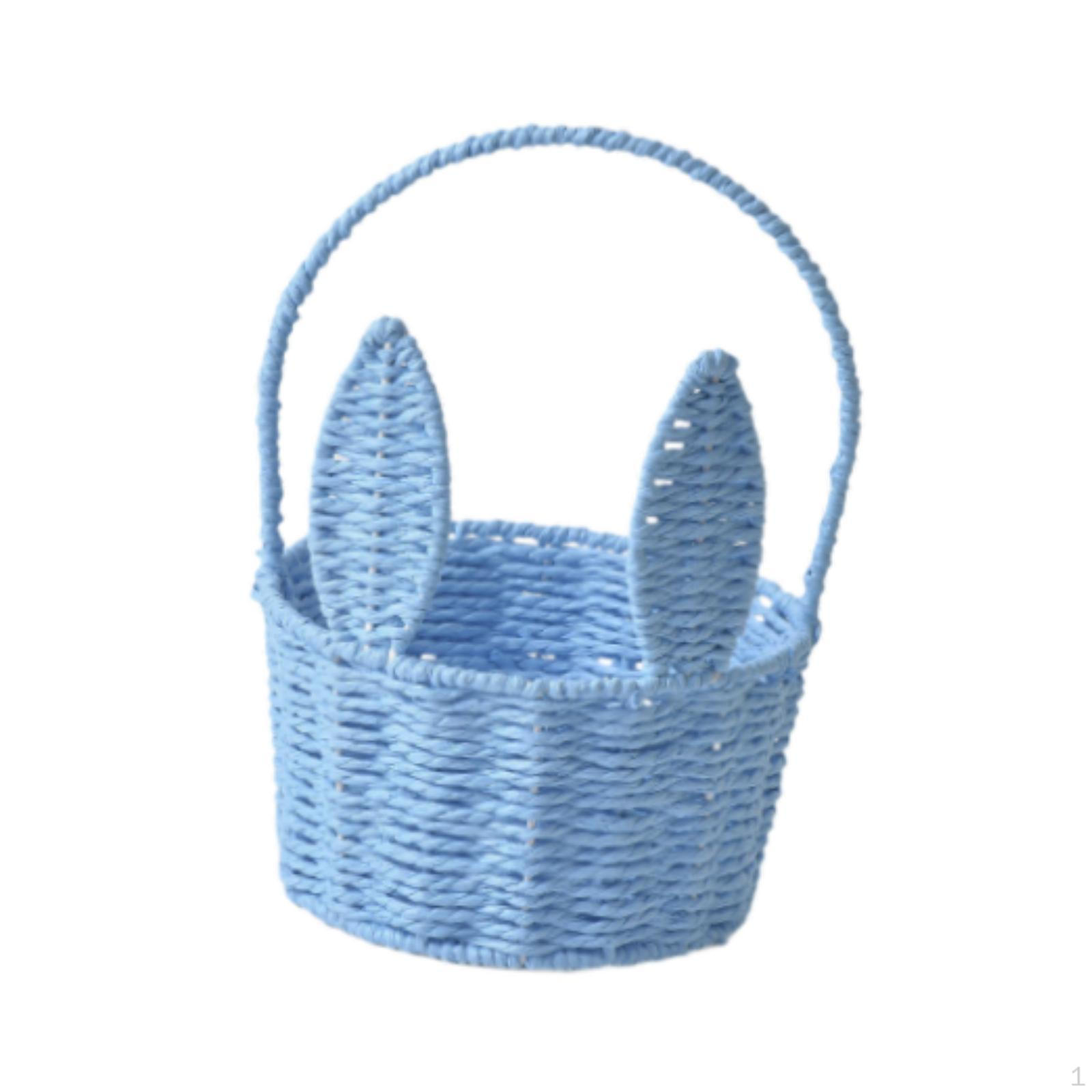 Корзина пасхального кролика Органайзер для всякой всячины Плетеная цветочная корзина Корзина для пикника Пасхальная корзина синий
Корзина пасхального кролика Органайзер для всякой всячины Плетеная цветочная корзина Корзина для пикника Пасхальная корзина синий