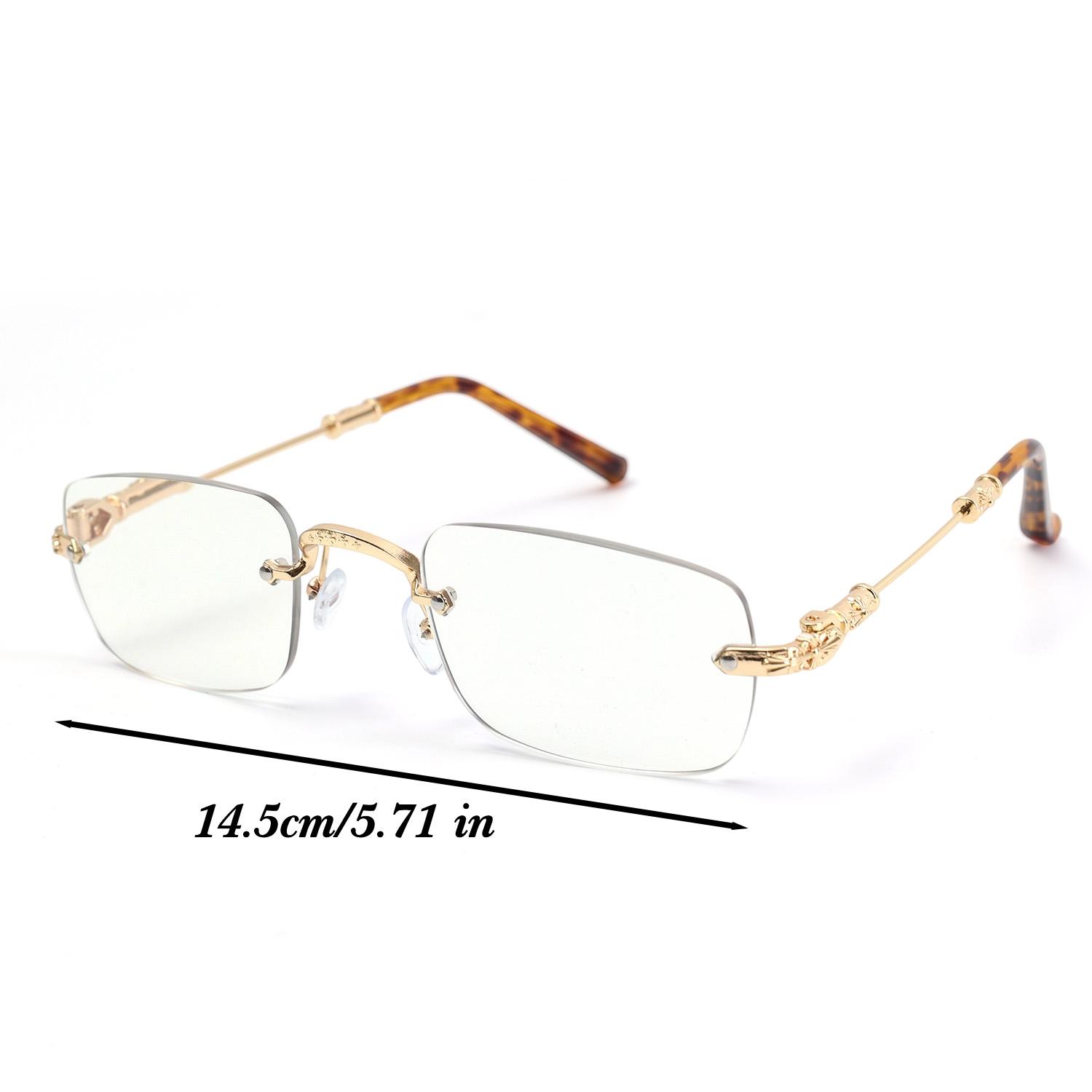 2026 Metal Framelss Square Photochromic Sun Glasses Men Women Business Anti-UV Eyewear Retro Fashion Change Color Eyeglasses
2026 Metal Framelss Square Photochromic Sun Glasses Men Women Business Anti-UV Eyewear Retro Fashion Change Color Eyeglasses