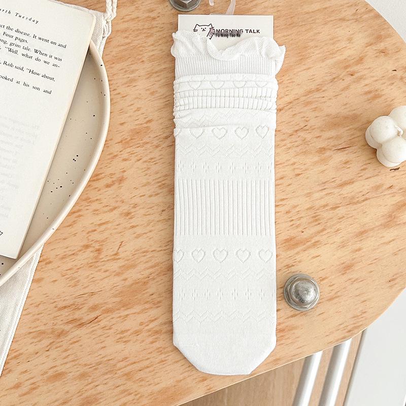Women s Mid-Calf Lace Ballet Style Summer Socks, Thin Seamless, Perfect with Slouch Socks and Small Leather Shoes One Size
Women s Mid-Calf Lace Ballet Style Summer Socks, Thin Seamless, Perfect with Slouch Socks and Small Leather Shoes One Size