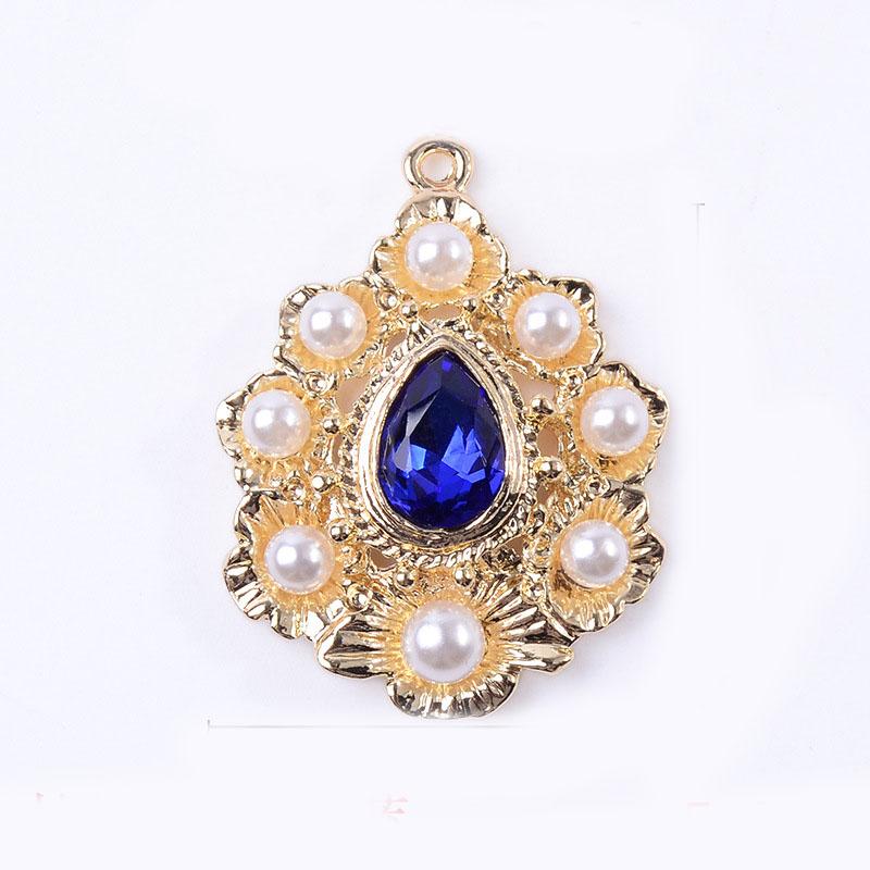 Engood 60Pcs Rhinestones Drop Pearl Alloy Button Wedding Sewing Trim Embellishments Craft Jewelry Necklace Pendants Accessories синій
Engood 60Pcs Rhinestones Drop Pearl Alloy Button Wedding Sewing Trim Embellishments Craft Jewelry Necklace Pendants Accessories синій