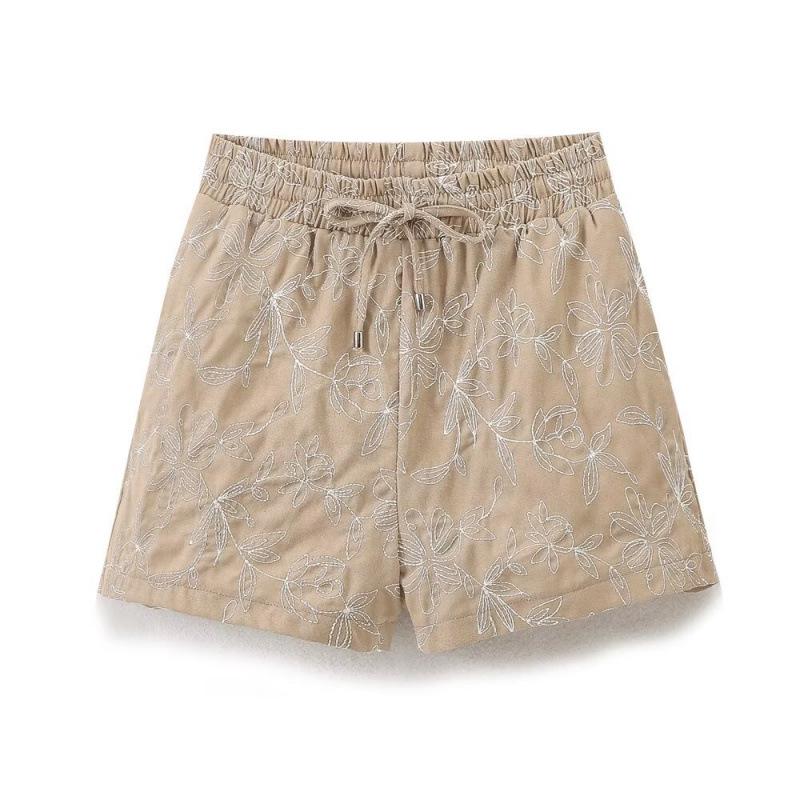 Summer Women s Street Fashion: Embroidered Elastic Waist Casual Shorts Extra Small хаки
Summer Women s Street Fashion: Embroidered Elastic Waist Casual Shorts Extra Small хаки