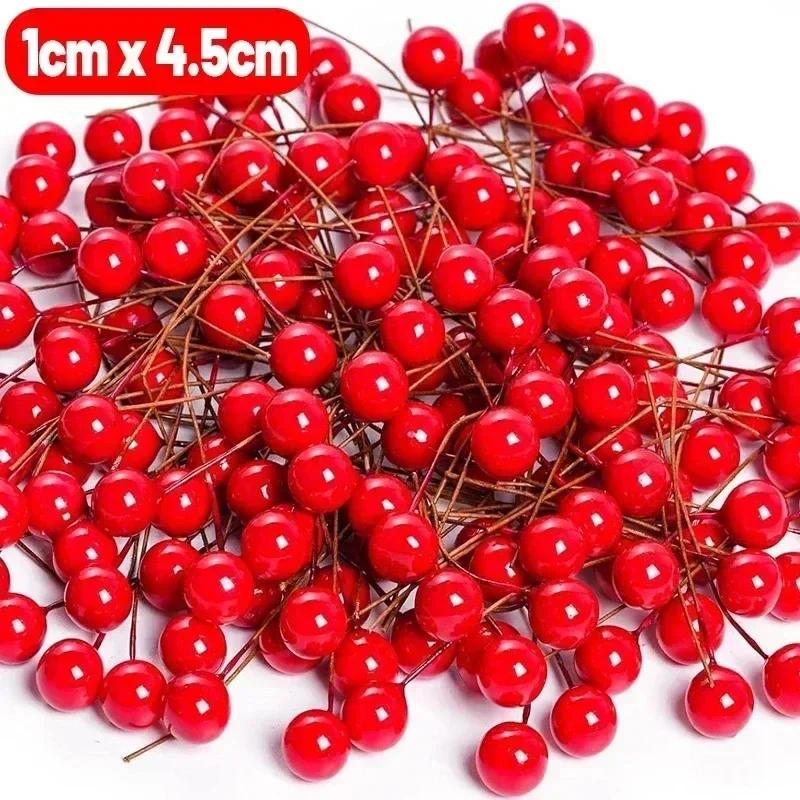 10/200PCS Christmas Holly Berry with Green Leaves DIY Wreath Artificial Fake Flowers Red Berry Decoration for Xmas Tree New Year 10PCS
10/200PCS Christmas Holly Berry with Green Leaves DIY Wreath Artificial Fake Flowers Red Berry Decoration for Xmas Tree New Year 10PCS