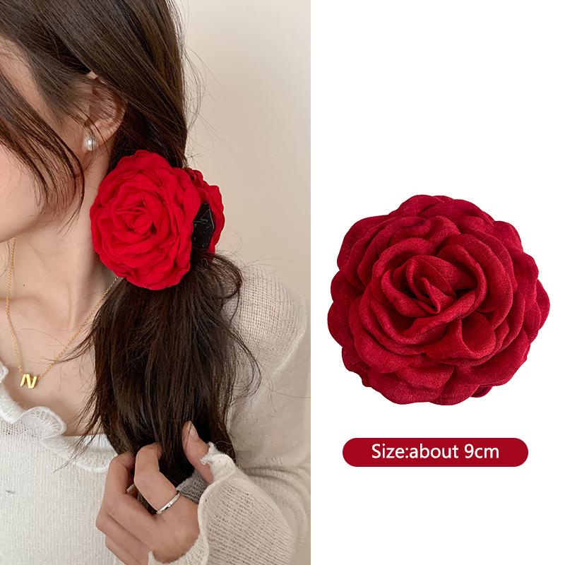 French Vintage Rose Hair Claw Clips Women Advanced Temperament Backward Shark Hairpin Headwear Sweet Hair Clamp Hair Accessories
French Vintage Rose Hair Claw Clips Women Advanced Temperament Backward Shark Hairpin Headwear Sweet Hair Clamp Hair Accessories