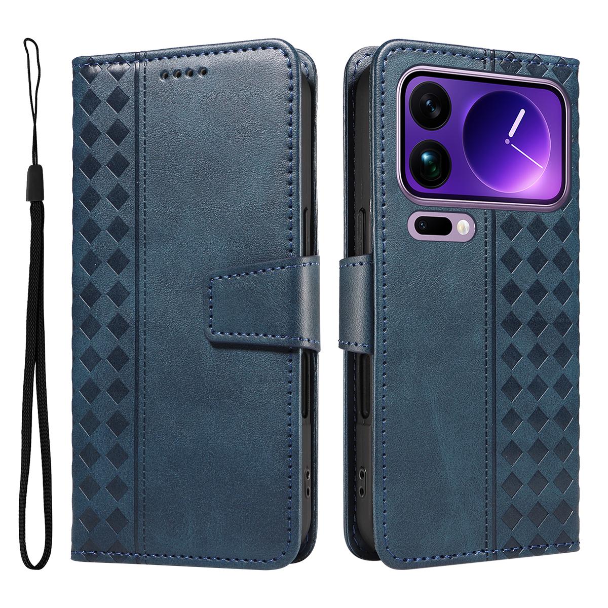 For Xiaomi 17 Pro Max Leather Case Wallet Stand Grids Imprinted Phone Cover with Strap
For Xiaomi 17 Pro Max Leather Case Wallet Stand Grids Imprinted Phone Cover with Strap