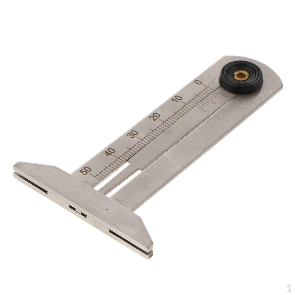 Car Stainless Steel Tyre Tread Ruler Depth Meter Wheel Measuring Tool
Car Stainless Steel Tyre Tread Ruler Depth Meter Wheel Measuring Tool