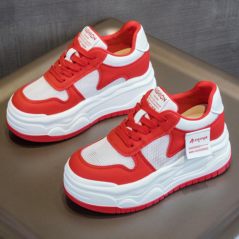 1258-10 Женские модные белые сетчатые кроссовки - Повседневные, дышащие, на высокой толстой подошве 37
1258-10 Женские модные белые сетчатые кроссовки - Повседневные, дышащие, на высокой толстой подошве 37