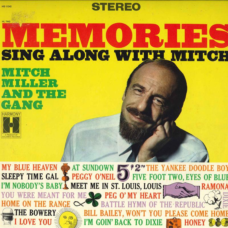 LP Record MITCH MILLER & THE GANG - Memories Sing Along With Mitch HS11242 HARMONY 1967 US Jazz Used 
LP Record MITCH MILLER & THE GANG - Memories Sing Along With Mitch HS11242 HARMONY 1967 US Jazz Used